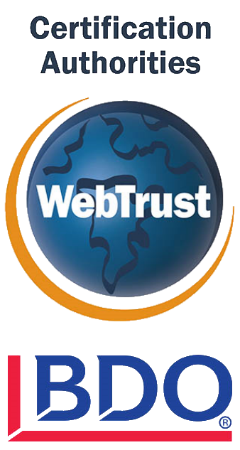 BDO WebTrust Seal For CA