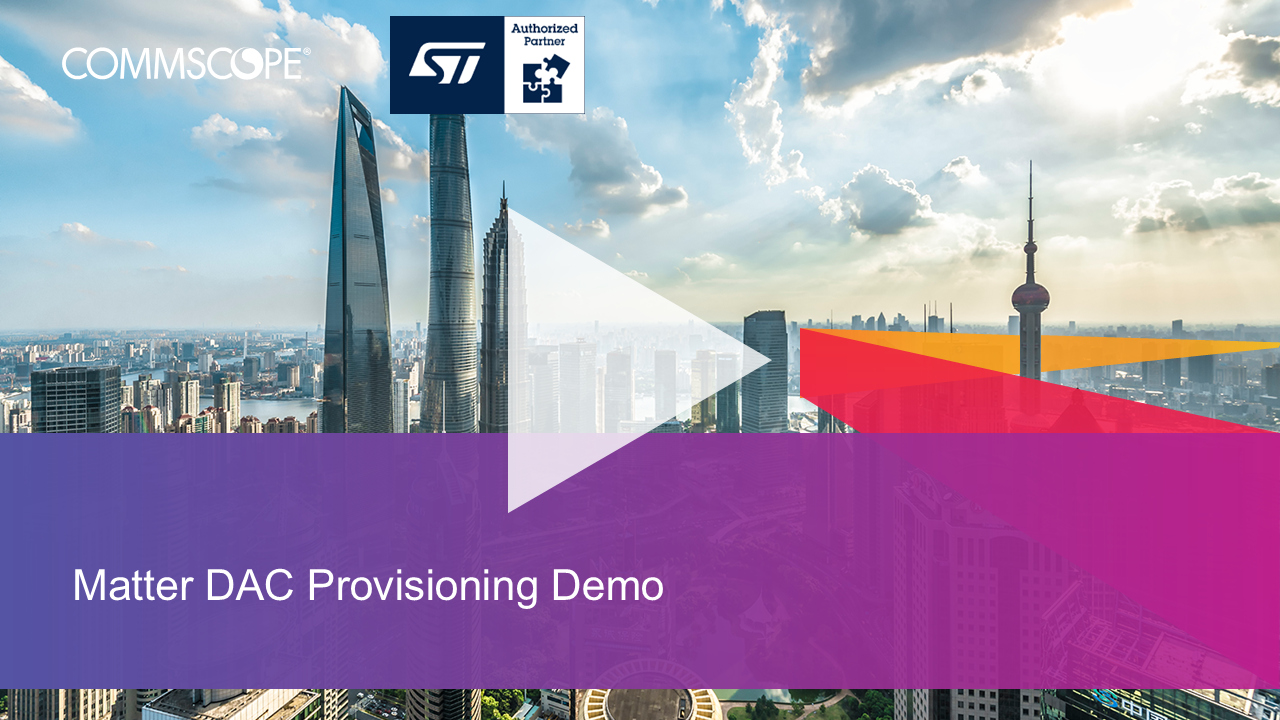 Provisioning STM32WBA6 demo thumbnail